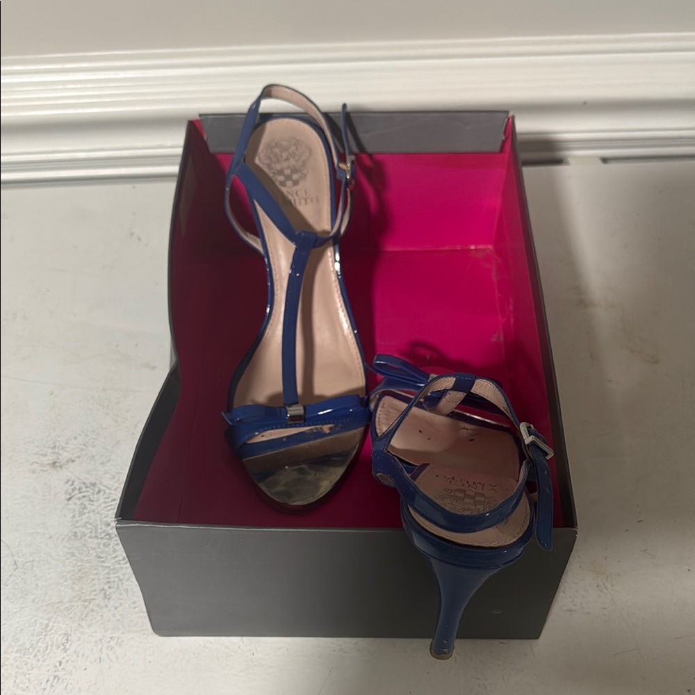 Vince Camuto Blue Stiletto Heels